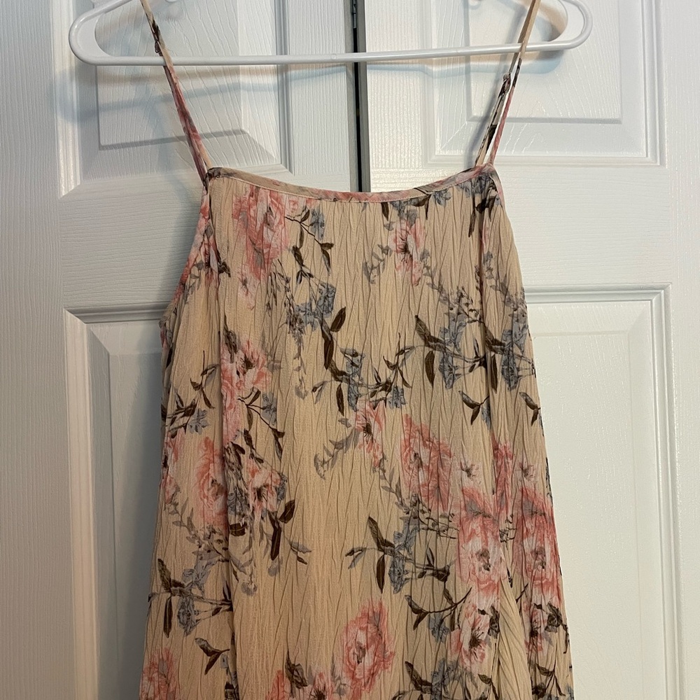 Pink blush pink maternity dress